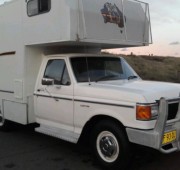 1986 F250 Motorhome NED KELLY Decals