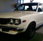 Mazda RX3 4 dr Sedan, White, rotary engine, very original inside & out fast and loud