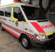 Ambulance. Mercedes Sprinter